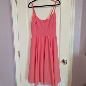 Coral Amalie Swing Dress